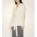 Cotton jacket women's simple casual loose collar style