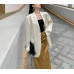 Long sleeved flat collar acetic acid suit